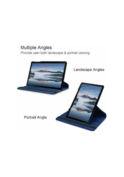 Lenovo Uyumlu Tab M10 Fhd Plus Tb-X606F Dönerli Standlı Tablet Kılıfı