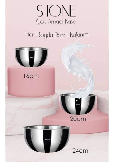 AMBOSS  3 LÜ KARIŞTIRMA KABI
