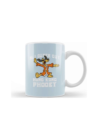 No 1 Super Guy Hong Kong Phooey Kupa Bardak Porselen Karışık