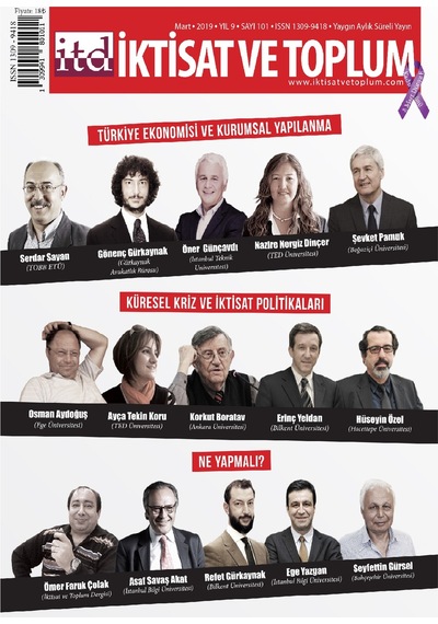 İktisat Ve Toplum Dergisi 101. Sayı
