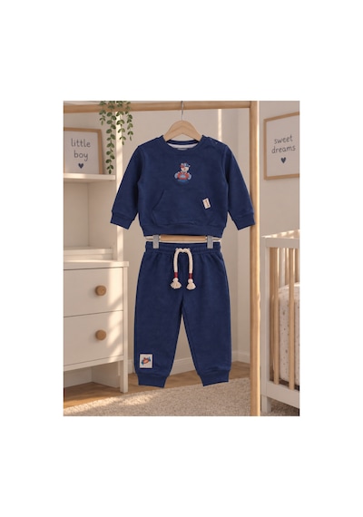 Miniworld Erkek Bebek İkili Takım 18885 18900 İndigo İndigo