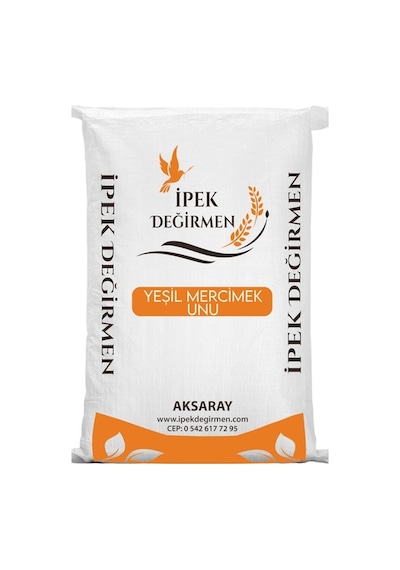 İpek Değirmen Yeşil Mercimek Unu 25 kg Toptan Çuval Taze Doğal Glutensiz Yüksek Proteinli Katkısız Saf