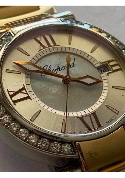 Chopard Imperiale Pırlantalı Altın Çelik Kadın Kol Saati