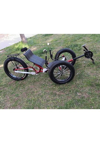 Fat Bike Yatar 3 Tekerli Katlanır Vitesli Bisiklet 20-26 Jant Çok Renkli