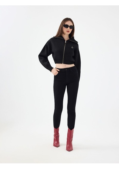 Loft Regular Fit Kadın Hırka Lf2037250 Q1.v1 Siyah