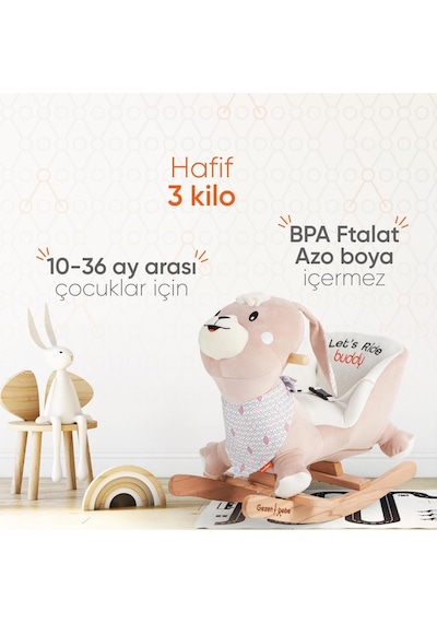 Buddy Sallanan Arkadaş - Bunny Bej Buddy Sallanan Arkadaş - Bunny Bej