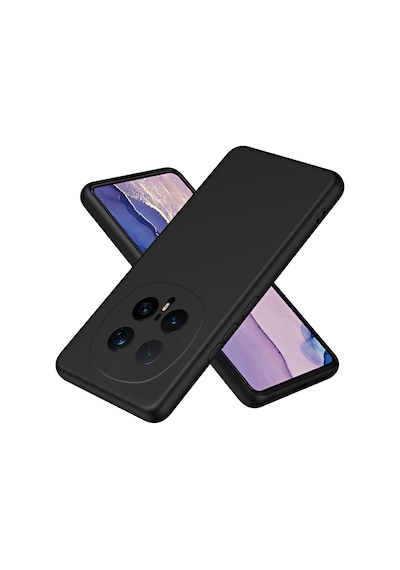 Caseonn Honor Magic 8 Pro Kılıf Kamera Korumalı Mikrofiber Astarlı Lansman Siyah