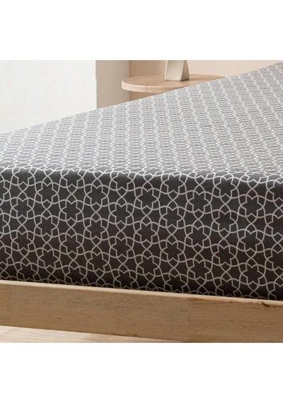 Soley - Mix & Match - Blanj - %100 Pamuklu Tek Kişilik 160 X 240 Çarşaf Antrasit