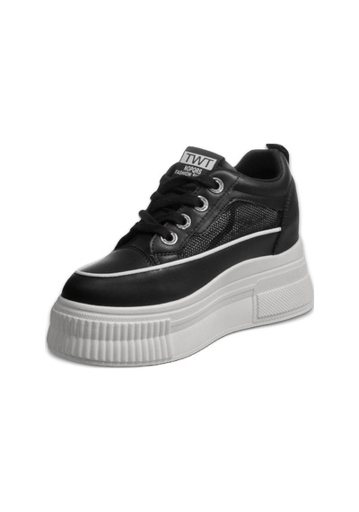 M.P MP Metroglam High-top 8.0 Kadın Bağcıklı Siyah Sneaker-siyah 36 Siyah