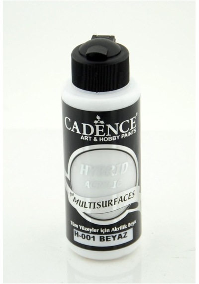 Hybrid Multisurface Akrilik Boya 120 Ml. H-001 Beyaz Çok Renkli Tek Ebat Tek Renk