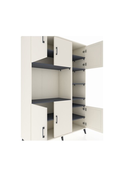 Hyperion Dolap 10 Raflı 6 Kapaklı 132x44x195 Aytaşı-aytaşı/an... Aytaşı Hyperion Dolap 10 Raflı 6 Kapaklı 132x44x195 Aytaşı-aytaşı/an... Aytaşı