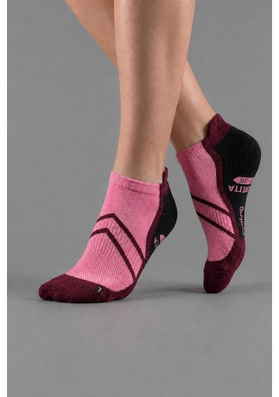 Socketta 2'li Siyah/fuşya Üniseks Dikişsiz Esnek Hafif Anatomik Patik Bisiklet Çorabı - Premium Siyah-fuşya Socketta 2'li Siyah/fuşya Üniseks Dikişsiz Esnek Hafif Anatomik Patik Bisiklet Çorabı - Premium Siyah-fuşya