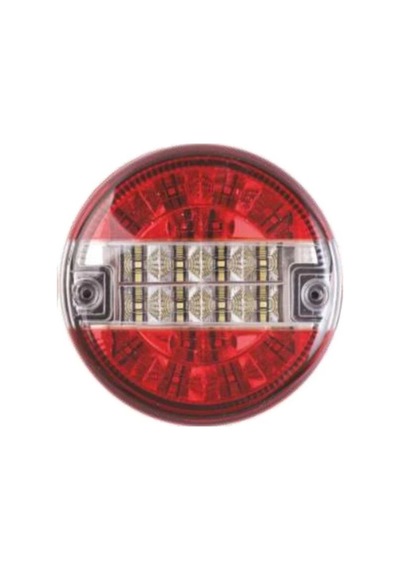 Led Hamburger Stop Lambası Beyaz - Kırmızı 3 Fonksiyonlu 24v 201618-gv 24v