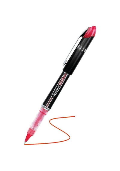 Pilot Kalem Ub-205 Vision Elite 0.5mm 1 Adet Uniball Pilot Kalem 0.5 Mm Roller Uçlu Pilot Kalem İnce Uçlu Likit Mürekkep Kırmızı