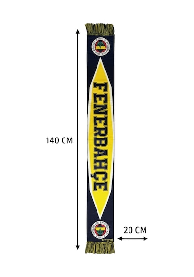 Fenerium Fenerbahçe Unisex 6 Renkli Logolu Dokuma Uv Kutu Sarı - Lacivert
