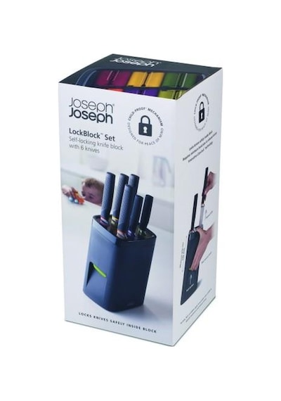 Joseph Joseph Bloklu 6 Parça Bıçak Seti 10125 Siyah