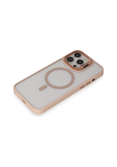 Joko - 892 - Apple iPhone Uyumlu  15 Pro Max Kılıf Roblox Lens Magsafe Standlı Kapak - Ece-umay - - Pudra
