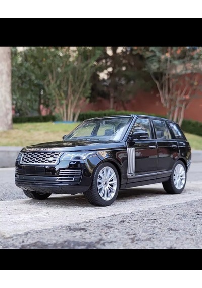 Hmb 1:18 Ölçek Range Rover 50th Annıversary Edıtıon Siyah Minyatür Metal Model Araba