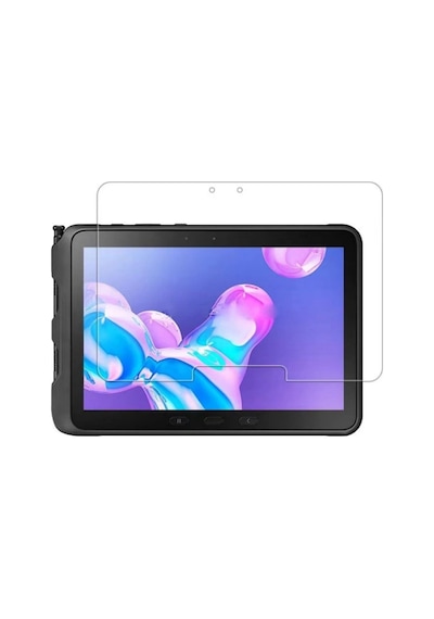 Samsung Galaxy Tab Active Pro 10.1 T540 Ile Uyumlu Kırılmaz Tablet Temperli Cam Ekran Koruyucu