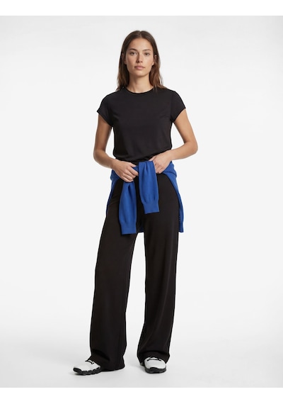 Koton Slim Fit Bisiklet Yaka Kısa Kollu Spor Tişört Siyah 6sak10141nk