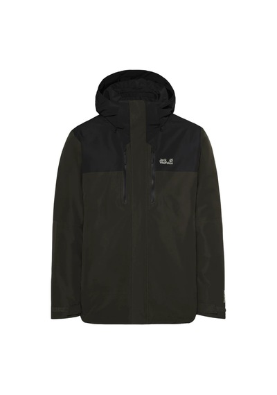 Jack Wolfskın Jack Wolfskin Jasper Pro 3in1 Erkek Outdoor Ceketi E0205 Haki