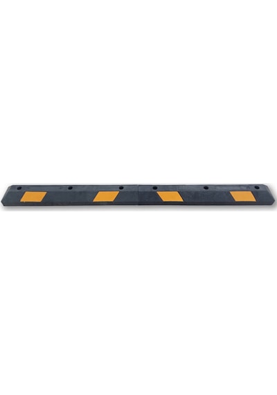 Kauçuk Stoper Kauçuk Araç Durdurucu Kauçuk Otopark Stoperi 184x16x10 Cm