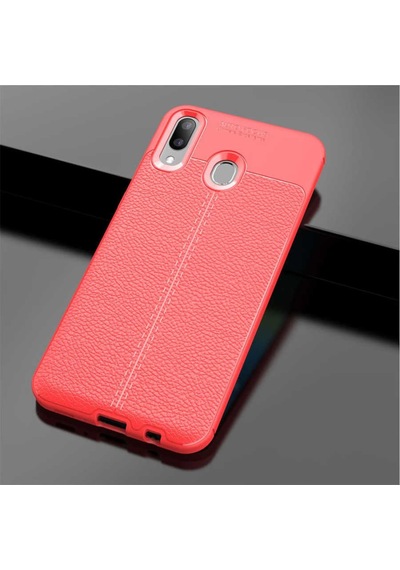 Samsung Uyumlu Galaxy M20 Kilif Deri Tarzi Niss Silikon Case 389468189