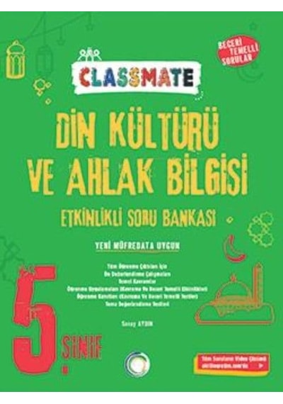5. Sınıf Classmate Din Kültürü Ve Ahlak Bilgisi Soru Bankası