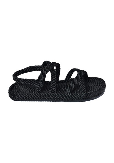 Fox Shoes Siyah Kadın Sandalet H596011704 Siyah