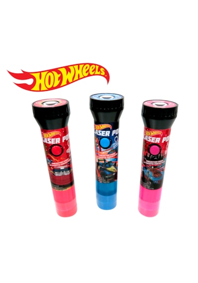 Hot Wheels Laser Pop Işıklı Çilek Aromalı Lolipop Şeker 1 Adet