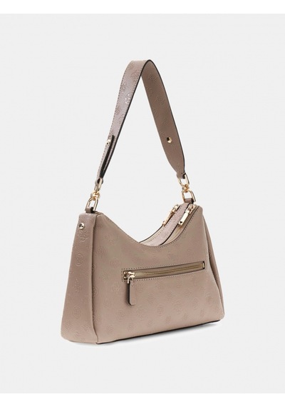 Guess Anise Çift Fermuarlı Kadın Siyah Omuz Çantası Hwpd9916180-dko Siyah