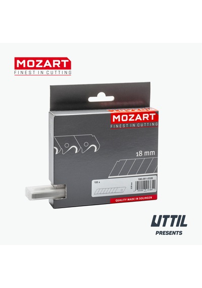 Mozart Blades 980.050 Segmentsiz 18mm 100 Adet Yedek Bıçak