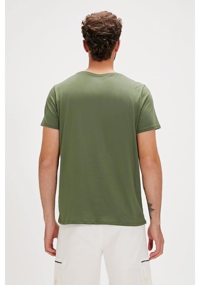 Bad Bear Focus T-shırt Haki Erkek Tshirt Siyah