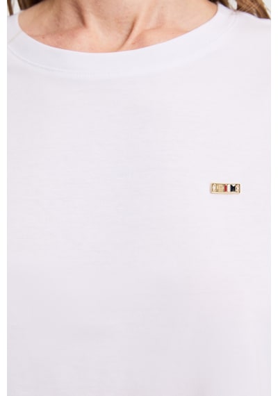 U.s. Polo Assn. Kadın Beyaz Tişört Basic 50323545-vr013 U.s. Polo Assn. Kadın Beyaz Tişört Basic 50323545-vr013
