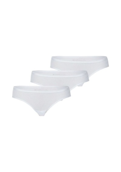 Blackspade 3'lü Paket İz Yapmayan Kadın Slip Külot Beyaz