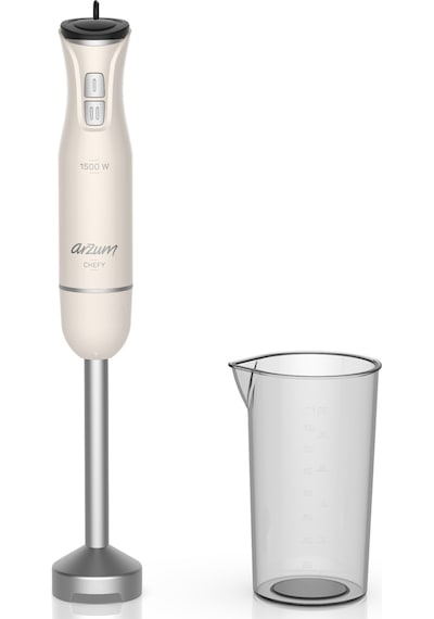 Arzum AR1139 Chefy El Blender 1500W 2 Kademeli Karıştırma Kabı
