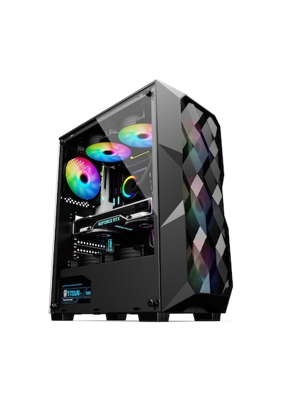Izoly ST999053 i5-12400F 16 GB 512 GB M.2 NVMe RX580 8 GB Free Dos Masaüstü Oyuncu Bilgisayarı