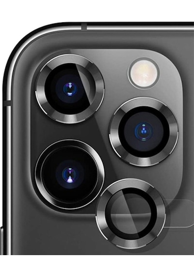 Ally Apple Uyumlu   iPhone 11 Pro-11 Pro Max Kamera Lens Koruyucu Aluminium 3 A