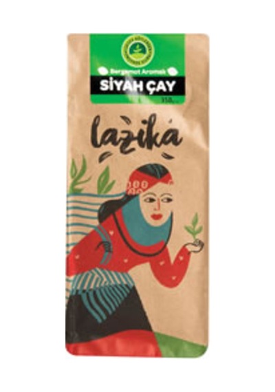 2 Adet Lazika Bergamutlu Siyah Çay 350 G