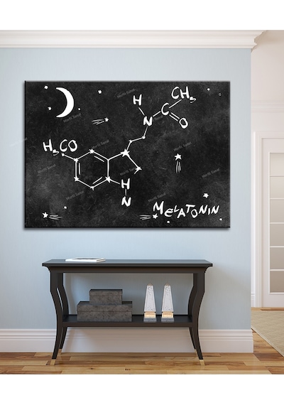 Grabovoi Meletonin Aşk Mutluluk Formülü Yaşam Çiçeği Kanvas 35 x 50