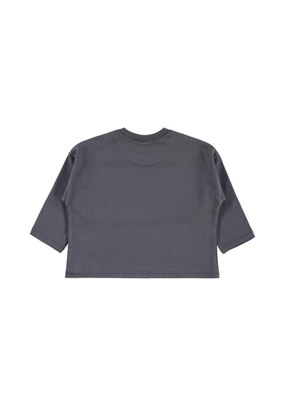 Civil Baby Basic 6-18 Ay Sweatshirt - Gri Füme 19330B08126S1