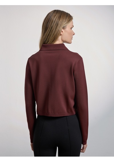 Karaca Kadın Slım Fıt Triko Hırka-bordo 124301040-61-xl 120286 Bordo