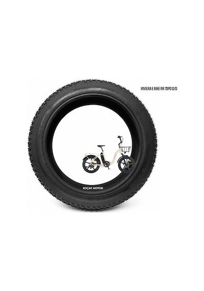 Anlas Mosso Riviera E Bike Elektrikli Bisiklet Lastiği 98-406 20 4.0