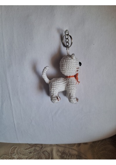 Amigurumi Kedi Anahtarlık