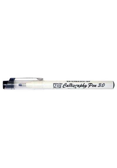 Zig Calligraphy Pen Kaligrafi Kalemi 3.0 MM Düz Siyah