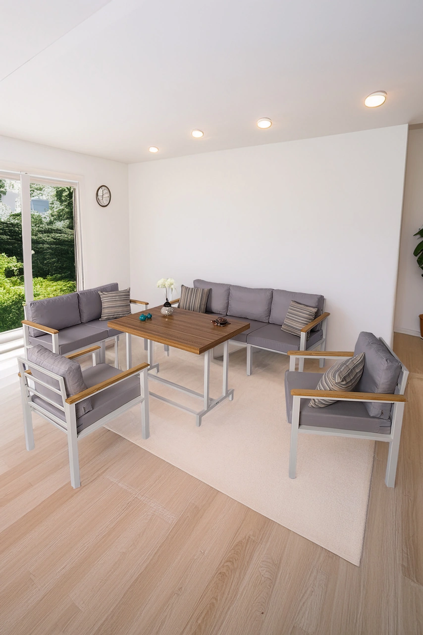 Neokas Balkon Mobilyası, 1 +1 +2+ 3+ Masa, Bahçe Takımı, Kafe Koltuğu, Bekleme Alanı Koltuğu Beyaz Neokas Balkon Mobilyası, 1 +1 +2+ 3+ Masa, Bahçe Takımı, Kafe Koltuğu, Bekleme Alanı Koltuğu Beyaz