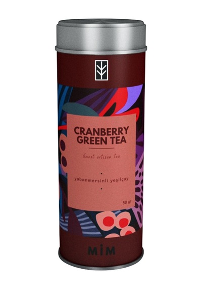 Mim Tea Cranberry Green Tea Yabanmersinli Yeşilçay 50 G