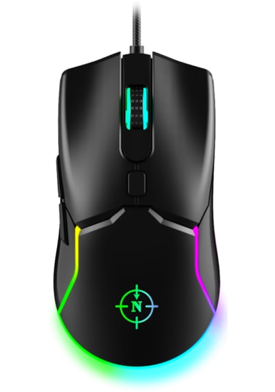 North Air Black Kablolu RGB Profesyonel Optik Oyuncu Mouse