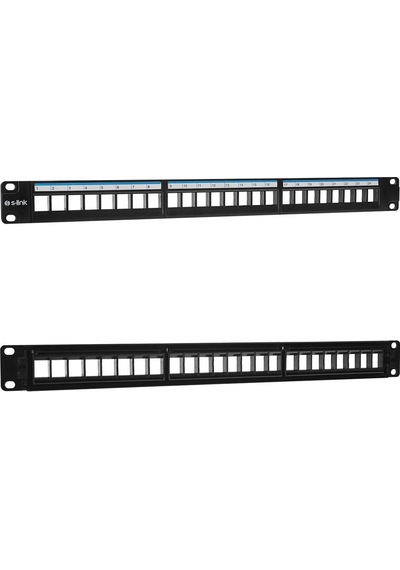 S-link Sl-f24n Jack'sız 24'lü Patch Panel
