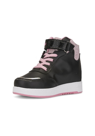 Günlük Kız Çocuk Sneaker Lastik Bağcıklı Cırtlı Bilekli Rahat Hafif Basketbol Spor Ayakkabı 3260 Siyah - Pembe Günlük Kız Çocuk Sneaker Lastik Bağcıklı Cırtlı Bilekli Rahat Hafif Basketbol Spor Ayakkabı 3260 Siyah - Pembe